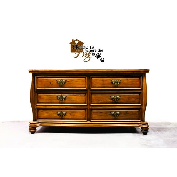 New Wall Ideas Home Is Where The Dog Is Quote 20x40 Inches