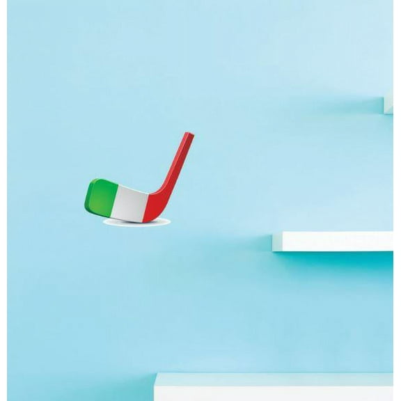 New Wall Ideas Italy Hockey Puck Stick Sport Team Bathroom 20 X30" -