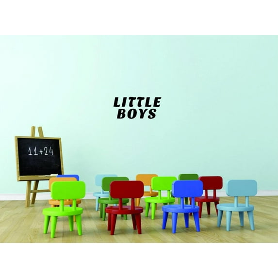 New Wall Ideas Little Boys Kids Quote14 X 28 Inches