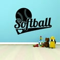 thumbnail image 1 of New Wall Ideas Softball Sport Teen Boy Girl 16x24 Inches, 1 of 1