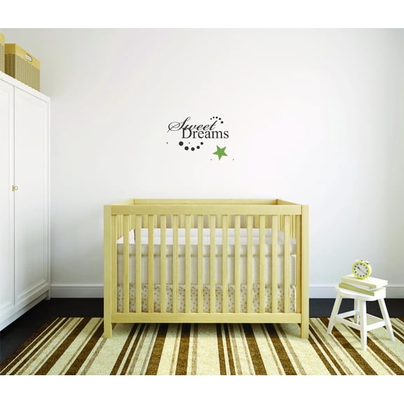 New Wall Ideas Sweet Dreams Quote Kids Teen Boy Girl Family 16x40"