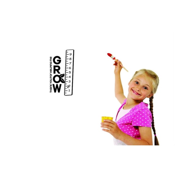 New Wall Ideas Thank You For Helping Me Grow Daycare Preschool School Kids Playroom Boy Girl 20x40"