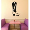 thumbnail image 1 of New Wall Ideas Western Cowgirl Flower Cowboy Boot 14x28 Inches, 1 of 1
