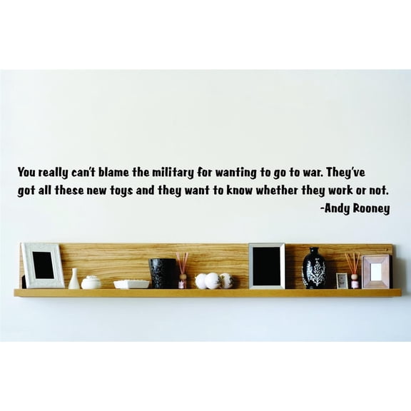 New Wall Ideas You Really Cant Blame Andy Rooney Inspirational Quote Quote 10x26 Inches