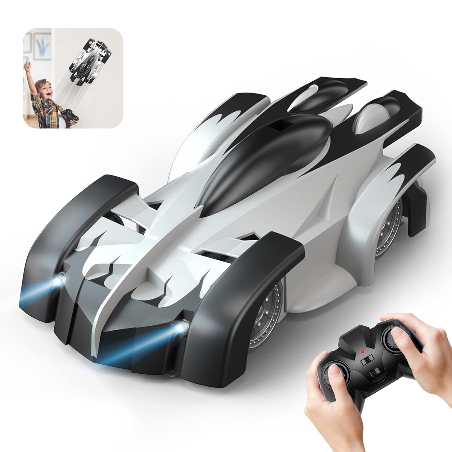 Wall Rallyist New Wall Rallyist Gravity Defying Remote Control Car 9920L Black ...