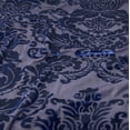 thumbnail image 1 of New Wallpaper Navy Burnout Velvet, 1 of 6