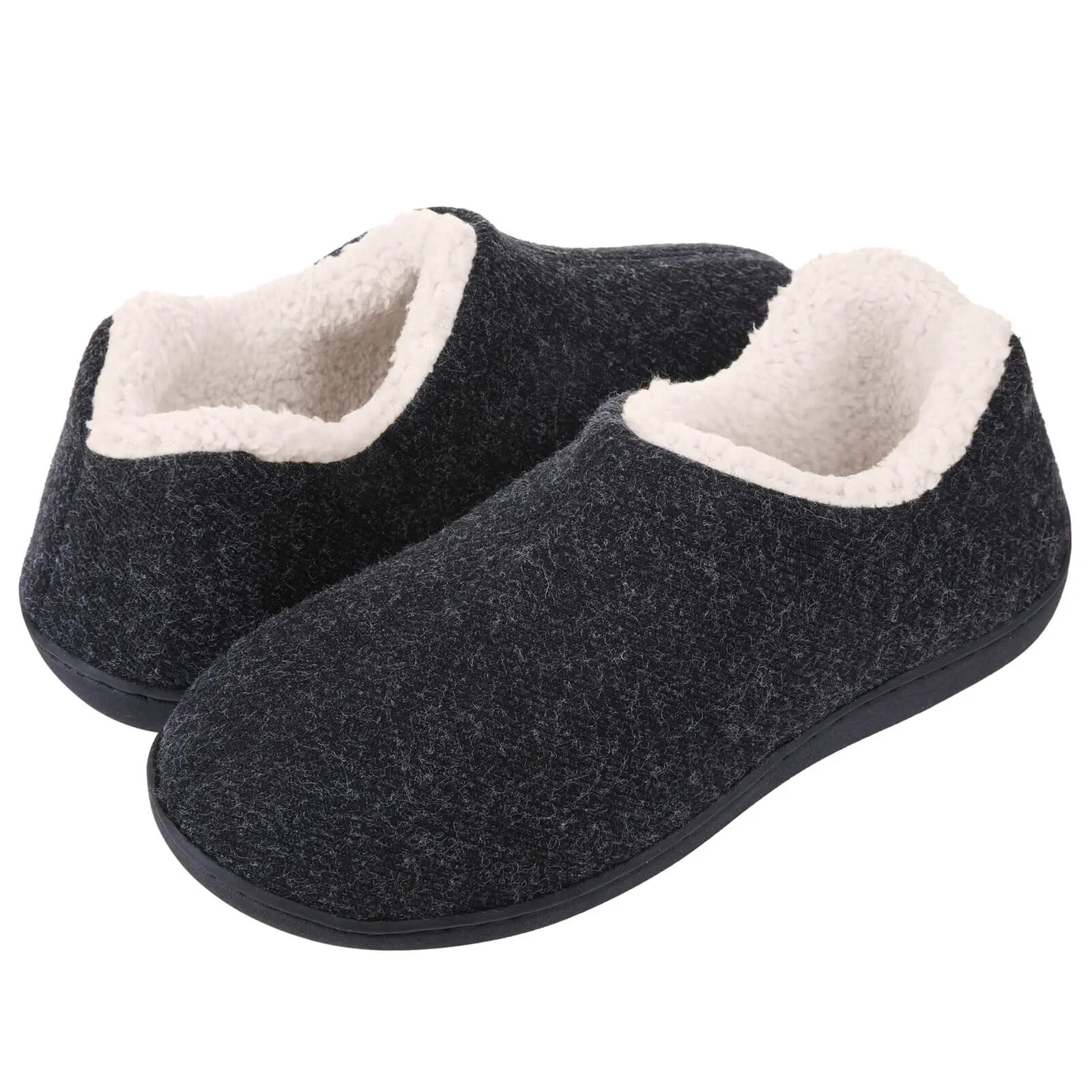 New Warm Cotton Slippers Women Winter House Fuzzy Slippers Female Soft ...