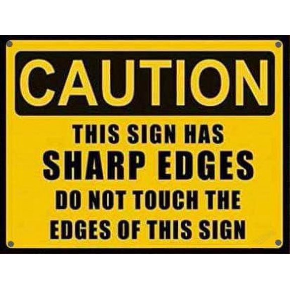 New Warning Metal Tin Signs Keep Clear At All Times Signs Street Sign 20 x 30 cm 8 x 12 inches (Height x Length)