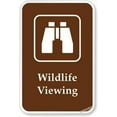 thumbnail image 1 of New Warning Plaque Wall Decor Wildlife Viewing (with Graphic) Metal Tin Signs Yard Sign Office Sign Outdoor & Indoor Safety Sign 8 X 12 Inch, 1 of 5