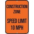 thumbnail image 1 of New Warning Signs Metal Tin Sign -Slow Down Speed Limit 5 Mph Prevent Speedingdecor Aluminum Wall Outdoor Industrial Sign 12x8 Inches Warning Signs Prompt Signs, 1 of 5