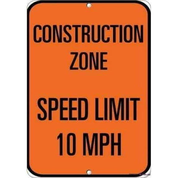 New Warning Signs Metal Tin Sign -Slow Down Speed Limit 5 Mph Prevent Speedingdecor Aluminum Wall Outdoor Industrial Sign 12x8 Inches Warning Signs Prompt Signs
