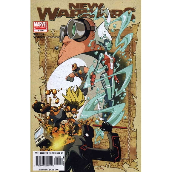 New Warriors (3rd Series) #3 VF ; Marvel Comic Book