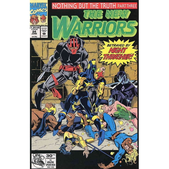 New Warriors, The #24 VF ; Marvel Comic Book