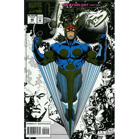 New Warriors, The #40SC VF ; Marvel Comic Book