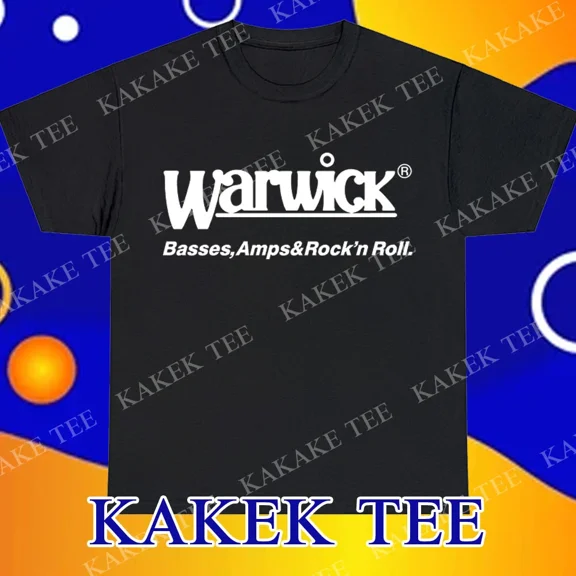 New Warwick Bass Guitars Logo T-Shirt Funny Size S to 5XL
