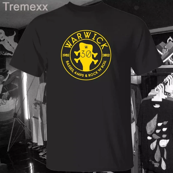 New Warwick Bass Guitars Logo Unisex T-Shirt Funny Made In USA S to 5XL