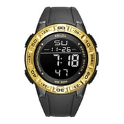 New Watch Digital For Men Smael Luxury Brand Clocks 50m Waterprrof Wrist Watch Military Led Light Reloj 1508 Men's Watches Sport - Digital Wristwatches