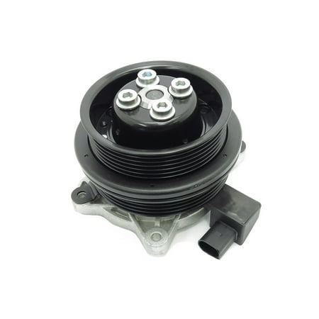New Electric Water Pump Aluminum Compatible with 2005-2018 Volkswagen Golf Tiguan Jetta Polo Eos Touran Beetle CC 1.4L TSI EA111 Audi A1 Seat Ibiza 03C121004L 03C121004J 03C-121-004-L