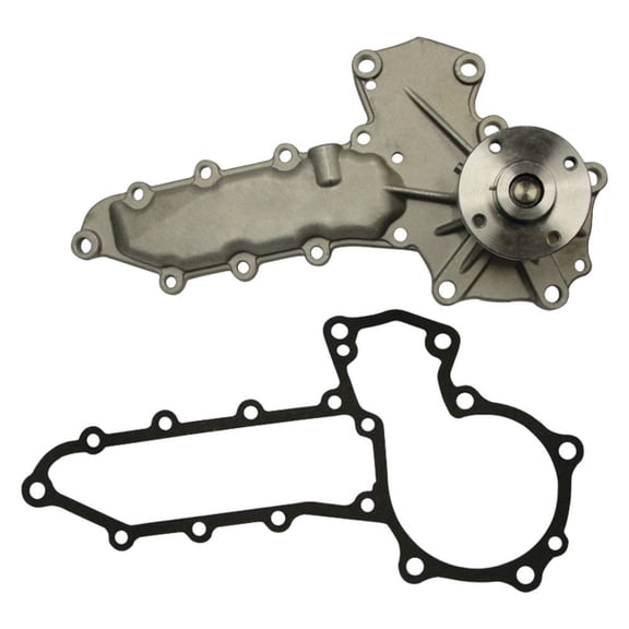 Water Pump Compatible with 1974-2008 Bobcat 643 645 743 743B 743DS 751 751G 753 763 773 7753 S175 S185 Skid Steer V2203 V1702 D1402 Diesel Single Groove Pulley Gasket Hub Kit Replaces