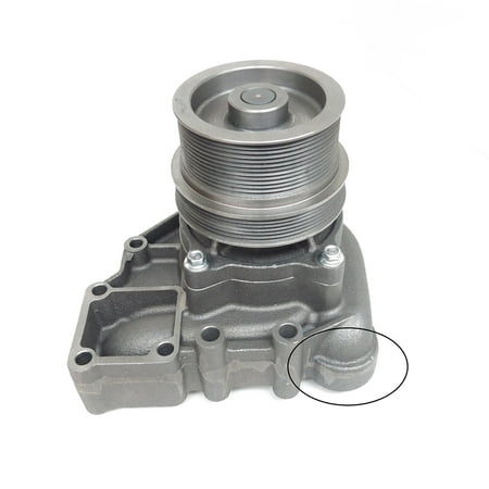 New Water Pump Assembly Compatible with 1999-2019 Peterbilt 365 367 378 379 384 386 389 587 Cummins ISX ISX15 14.9L 15.0L 11.9L L6 Diesel 4385671 QSX15 ISX12 6-Cyl