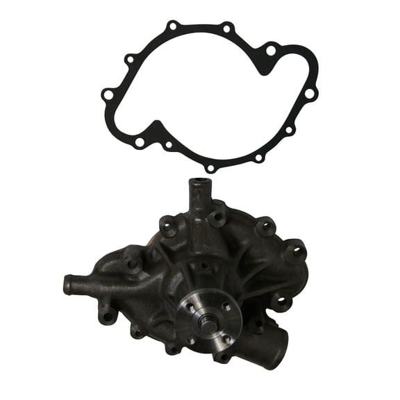 Water Pump Assembly Compatible with 1973-1978 AMC Hornet Matador Javelin Ambassador V8 5.0L 5.9L 6.6L 304 360 401 Serpentine Belt Cast Iron New Replaces J3227694 J8122306 EA259