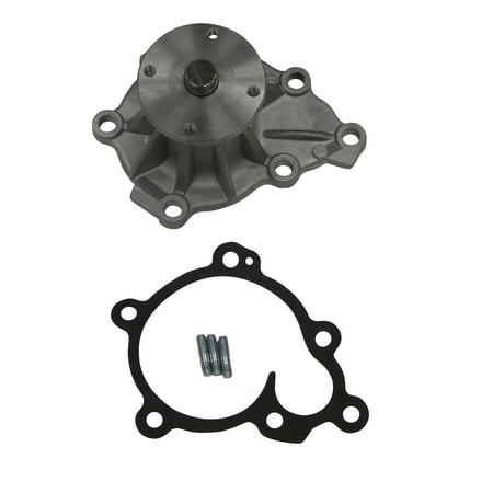 Water Pump Compatible with 1989-1994 Mazda MPV Minivan 1989-1993 Mazda B2600 Pickup Truck 2.6L I4 3.0L V6 G6 JE Engine Aluminum Metal Impeller Replaces Mazda OE JE48-15-010 New