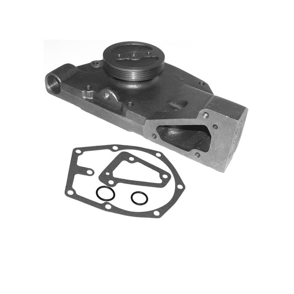 Water Pump Compatible with 2001 Sterling Acterra 5500 6500 7500 8500 L7500 L9511 LT9501 L6 14.0L 855ci NTC Diesel Grey Iron 8 Vane Reverse Cummins 3803138 3803030 3052836 252-464