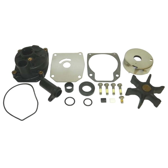 Water Pump Kit Complete Compatible with 1989-2001 Johnson Evinrude 2 3 Cyl 3.187 Bore Looper 40-70 HP 2-Stroke 390011 391049 0438591 70HP 0389142 389142 0432955 432955 0432956 432956