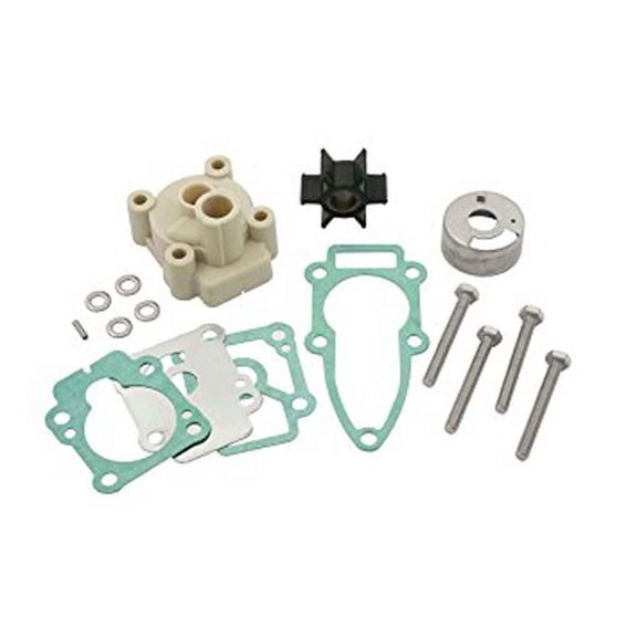 New Water Pump Kit Complete Compatible With Johnson/Evinrude Mercury Nissan/Tohatsu 2 Cyl 4 Stroke 9.9 HP 2 Cyl 4 Stroke 9.8 HP By 18-48317 5040537 3B2873220M 3B2-873220