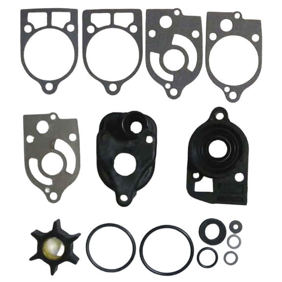 New Water Pump Kit Complete Compatible With Mercury 4 Cyl 2.565 Bore Cross Flow 40 HP 4 Cyl 2.565 Bore Cross Flow 45 HP By 46-77177A3 S18-3324 751-200
