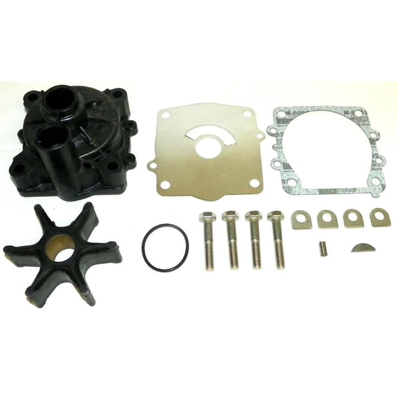 Water Pump Kit Compatible with 1987-1992 Yamaha V6 225 HP V6 Excel Jet 200 HP 150 175 200 HP 2-Stroke Outboard 6G5-W0078-01-00 6G5-W0078-A1-00 225HP 200HP 6G5W0078A1 6G5W007801
