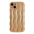 thumbnail image 1 of New Water Ripple Pattern Curly Wave Frame Soft Compatible with iPhone Case, 1 of 6