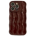 thumbnail image 1 of New Water Ripple Pattern Curly Wave Frame Soft Compatible with iPhone Case, 1 of 7