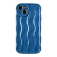 thumbnail image 1 of New Water Ripple Pattern Curly Wave Frame Soft Compatible with iPhone Case, 1 of 6