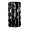 thumbnail image 1 of New Water Ripple Pattern Curly Wave Frame Soft Compatible with iPhone Case, 1 of 6