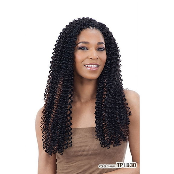 New Water Wave 22" Glance Braid By Model Model / T30 / 22 INCH Crochet Braids