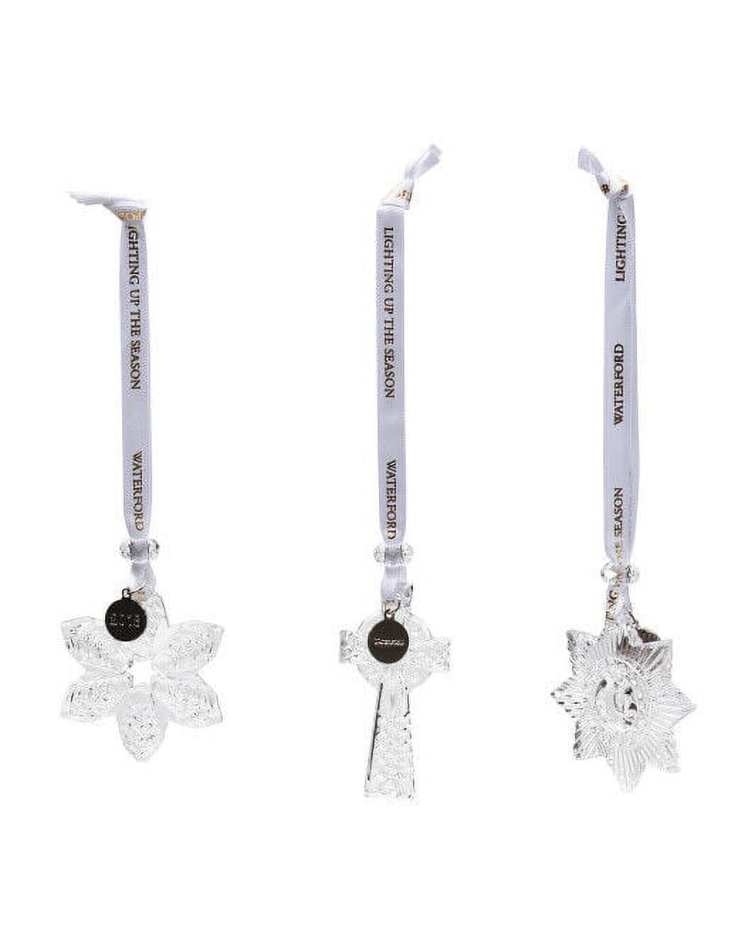 Waterford Mini Snowflake Topaz Ice Ornament 2.5 In., Ornaments, Food &  Gifts