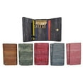 thumbnail image 1 of New Waterproof Eel Skin Leather Key Case Holder Credit Card Wallet (Black), 1 of 6