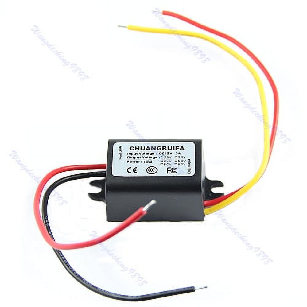 New Waterproof for DC/for DC Converter 12V Step Down to 3V 3A 15W Power