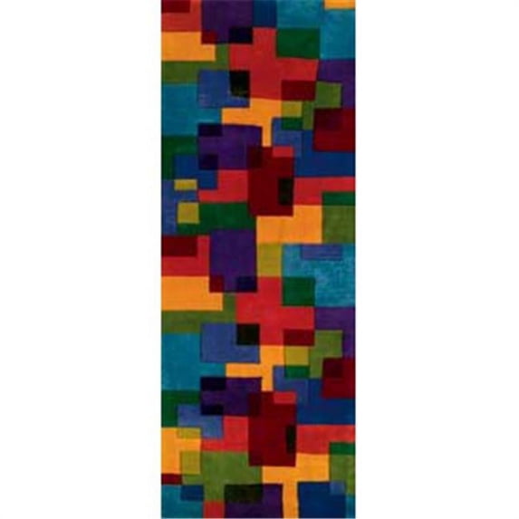 New Wave 2.5 ft. x 8 ft. Runner Rug - Multi