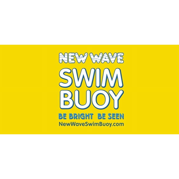 New Wave Beach Swim Towel - Yellow