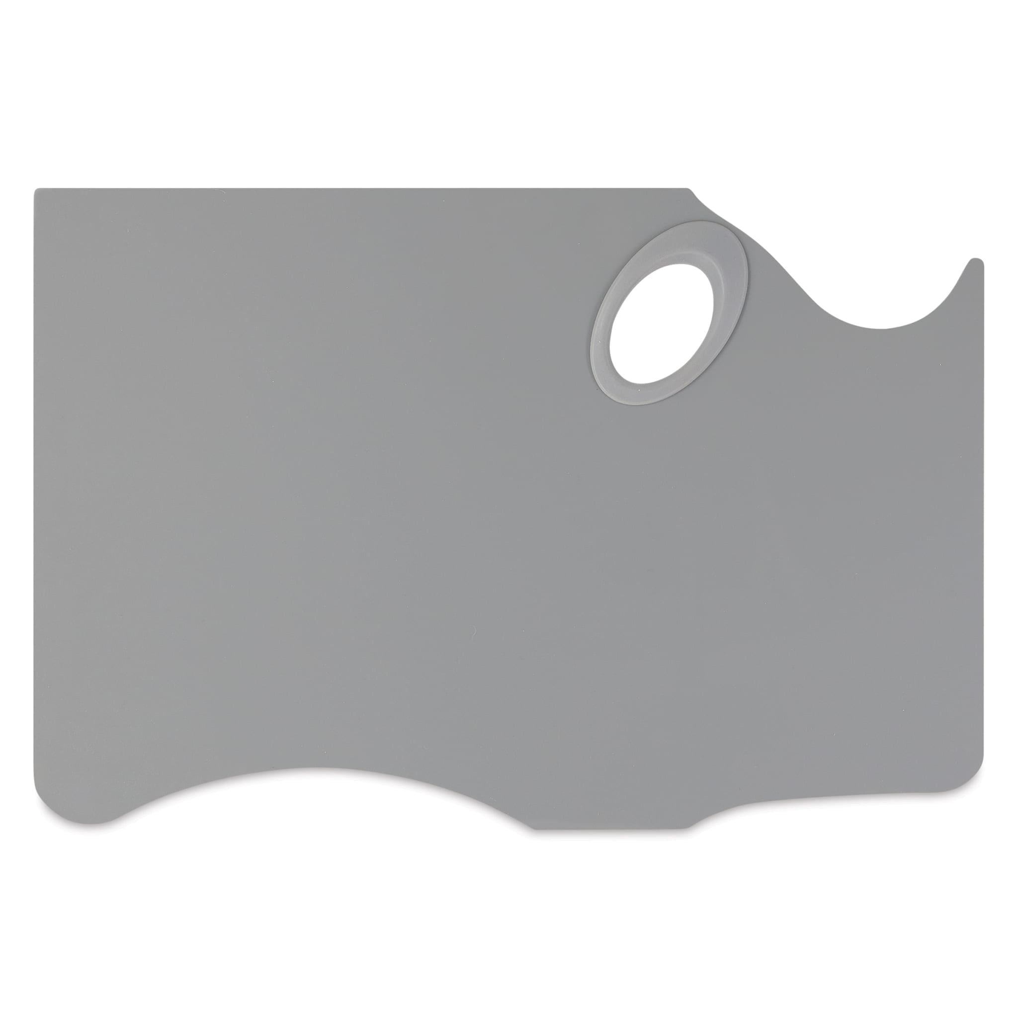 New Wave Easy View Grey Acrylic Palette - Handheld, 11" x 16"