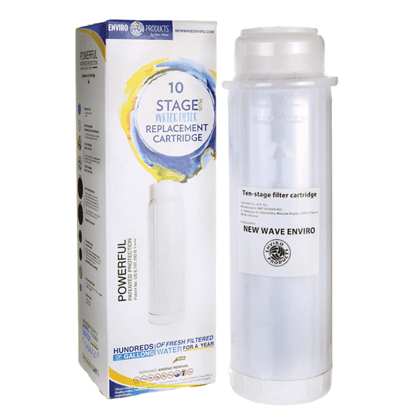 New Wave Enviro 10 Stage Plus  Water Filter Replacement Cartridge 1 Unit