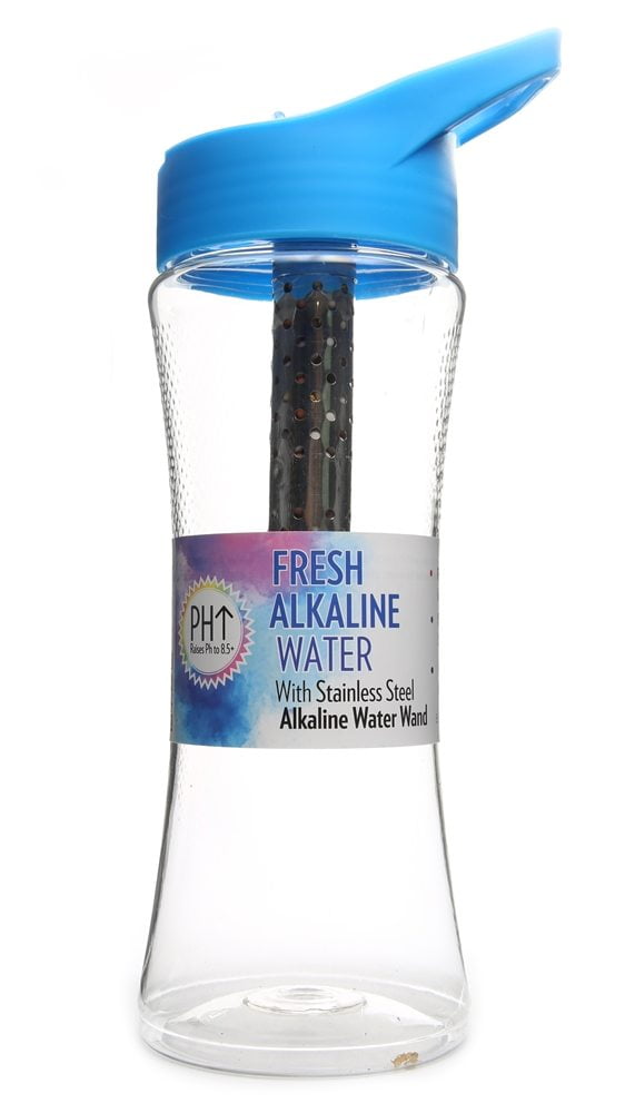 New Wave Enviro Products Fresh Alkaline Water Bottle with Stainless