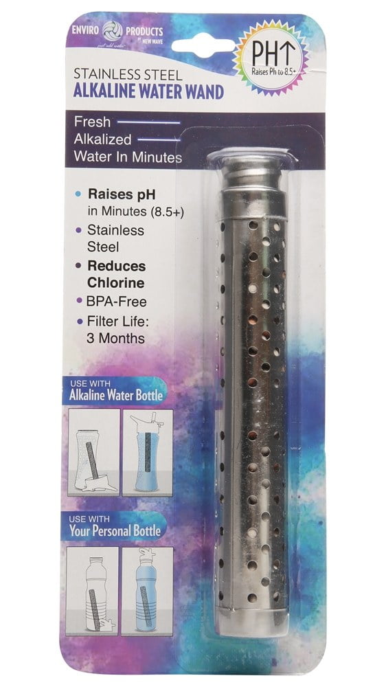 New Wave Enviro Products Stainless Steel Alkaline Water Wand