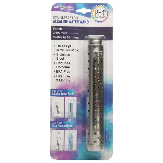 New Wave Enviro Products Stainless Steel Alkaline Water Wand