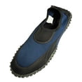 thumbnail image 1 of New Wave Mens Water Aqua Sock Shoe Pool Beach Surf Slip On 37124-7D(M)US navy black, 1 of 2