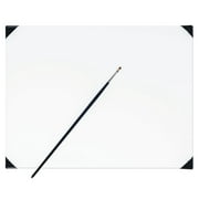 New Wave POSH Glass Table Top Palette, White, 12 x 16