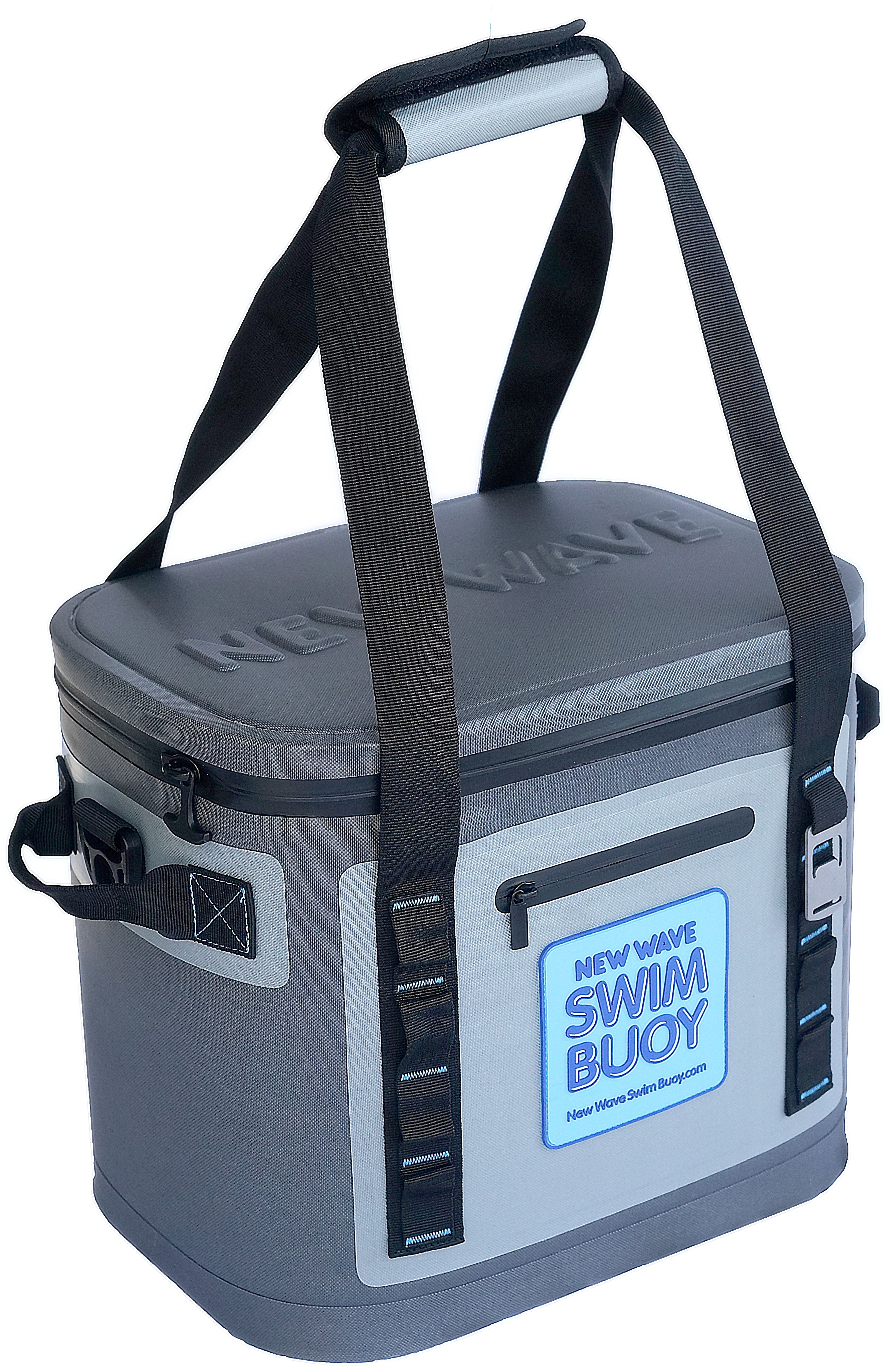 Extra Large Soft Cooler Bag with Bottle Opener, 45 Can - Blue