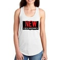 thumbnail image 1 of New We All Need Banner Racerback Tank Women -Image by Shutterstock, Female XX-Large, 1 of 4